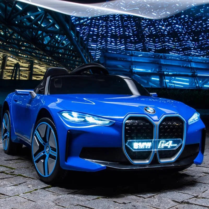 Kids Ride-On BMW i4 – 4WD, Remote Control & Bluetooth