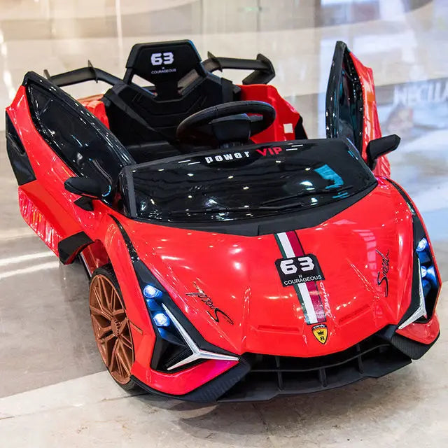 Kids Electric Ride-On Car with Remote Control & Early Education Features